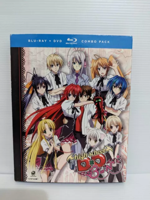High School DxD New: Anime Blu Ray DVD Combo 5-Disc Set Region B