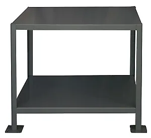 Durham MT243630-2K295, Medium Duty Machine Table with 2 Shelves, 36"x24"x30"