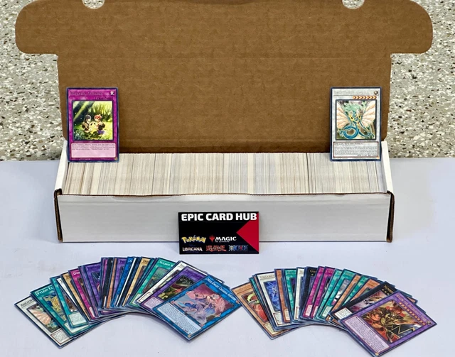 Massive 1000 Card Yu-Gi-Oh! Lot: 850 Commons, 100 Rares, 50 Foils  Instant  Collection! Every Yu-Gi-Oh Card