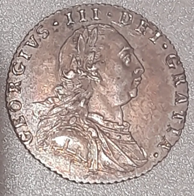 1787 Sixpence - George III Silver Coin - High Grade-Collectable Coin