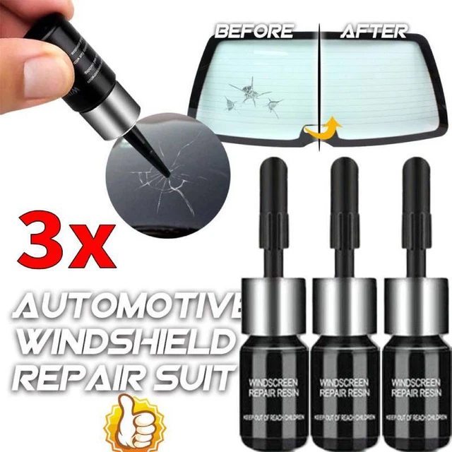 3Pcs Cracks'Gone Glass Repair Kit