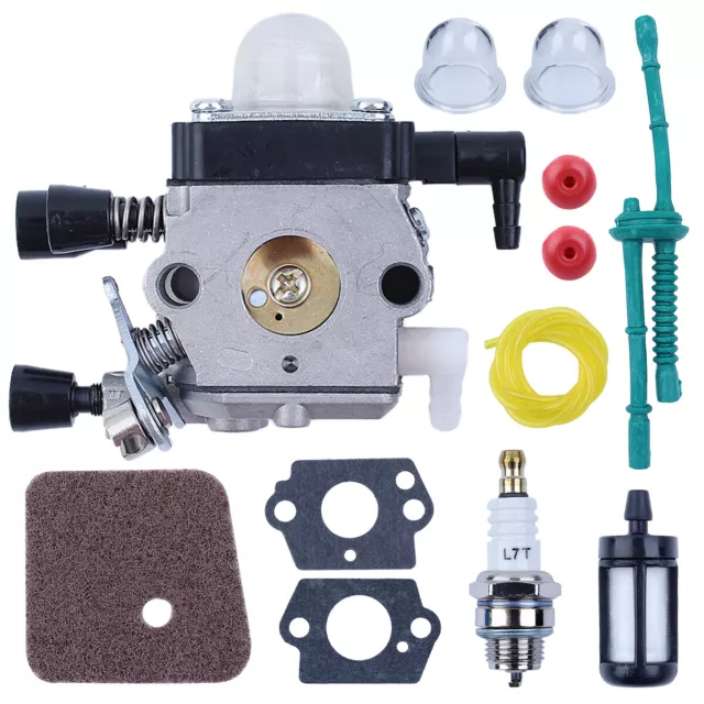 Carburetor Kit For STIHL FS45 FS46 FS55 FS55R FC55 FS38 KM55 HL45 Air Filter New