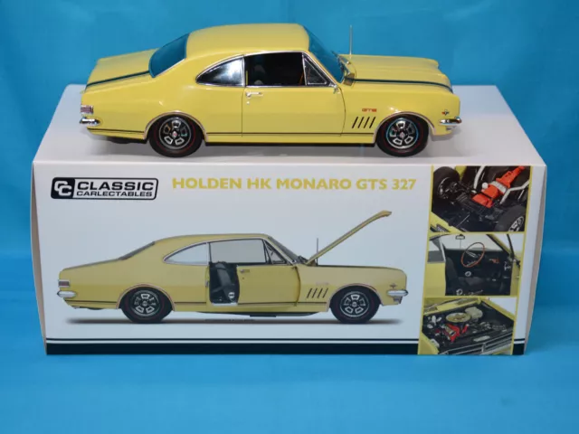 1:18 Holden HK Monaro - GTS 327 - Warrik Yellow 2