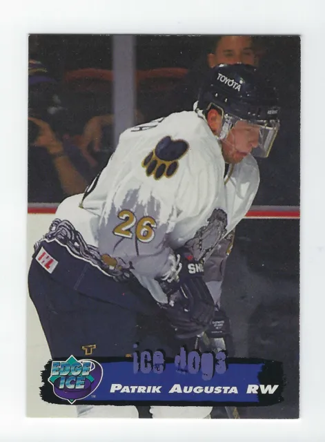 1995-96 Edge Ice #148 Patrik Augusta
