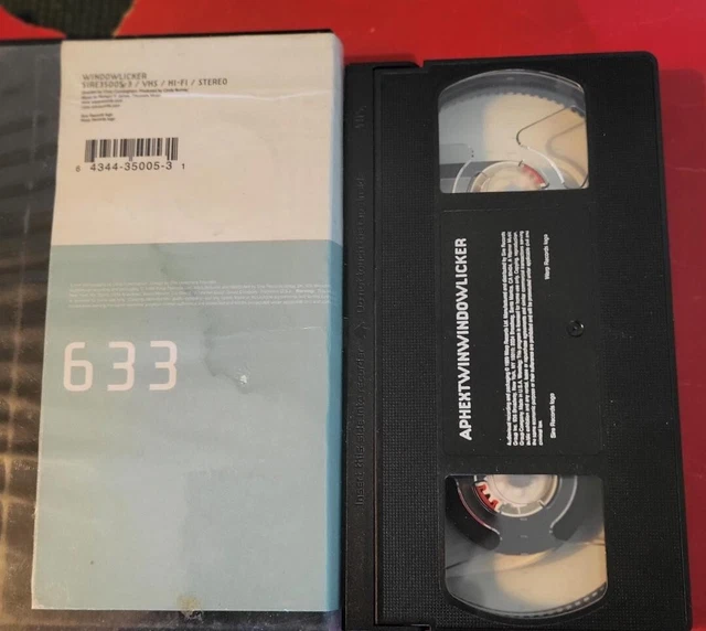 WINDOWLICKER APHEX TWIN - Music Video Vhs 1999) [Richard D. James] $25. ...