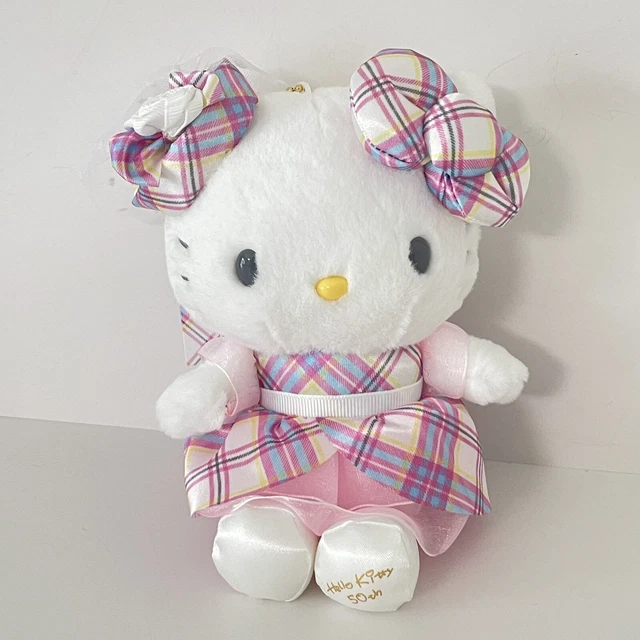 Vintage Hello Kitty Plush Lot of 5 Sanrio TY Build A Bear Cute Stuffed
