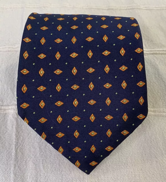 Lauren Ralph Lauren RLL 100% Silk Necktie Men's Tie Hand Finished Made In USA