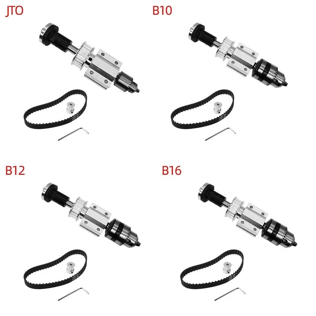 Diy Woodworking Cutting Grinding Spindle Trimming Belt JTO B10 B12 B16 Drill