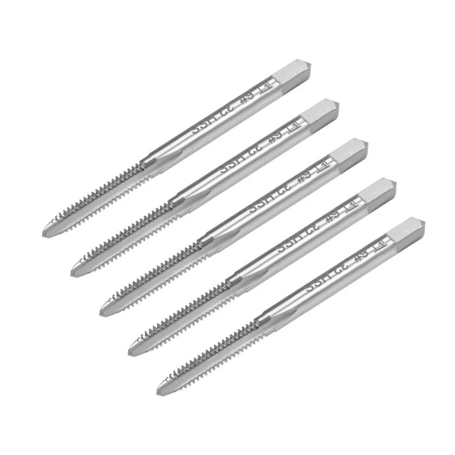 Machine Tap #6-32 UNC Thread 2B Class 3 Flutes High Speed Steel Screw
