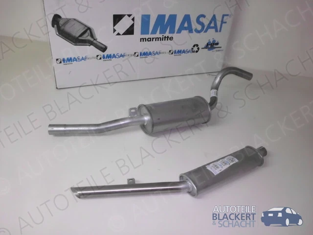 Silenziatore Posteriore Imasaf Per Fiat Punto 1.2 (1999-2012) - Ricambio Compatibile 46757980 - Foto 9