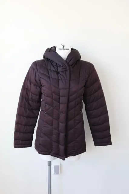 Patagonia Women Size XS Black Downtown Loft Hooded Puffer Jacket