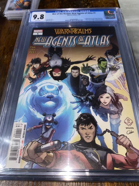 War of the Realms: New Agents of Atlas #1 (2019 Marvel) CGC 9.8