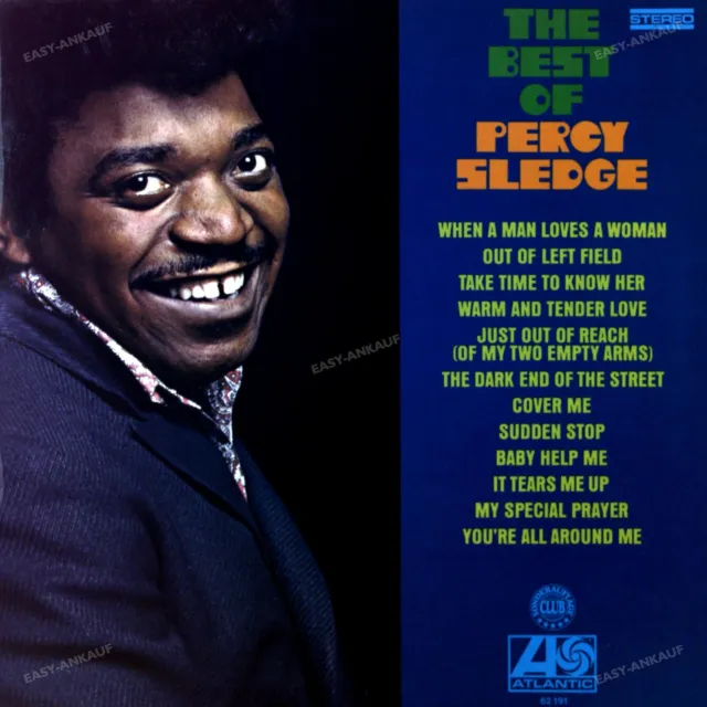 Percy Sledge - The Best Of Percy Sledge LP (VG/VG) .