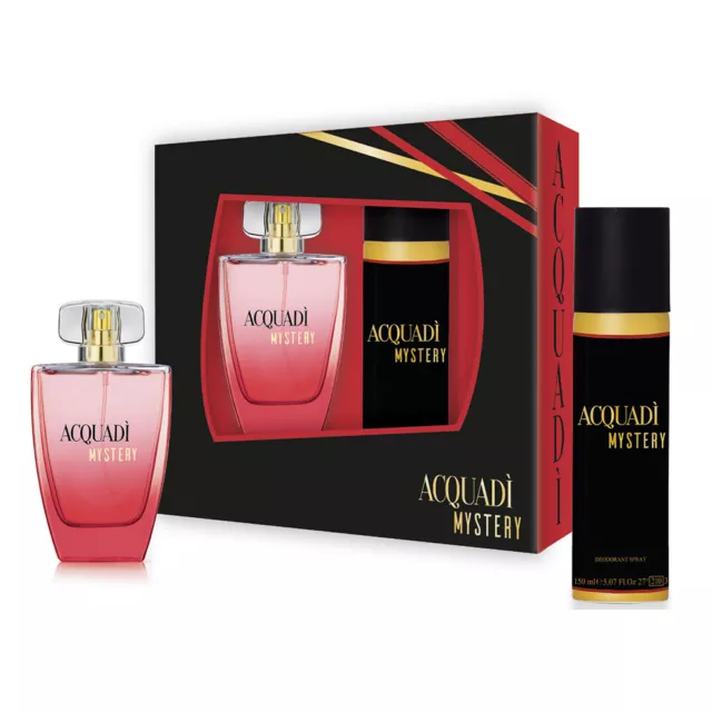 The First Acquadi Mistery Confezione Donna Profumo Edt 100ml Deodorante 150ml