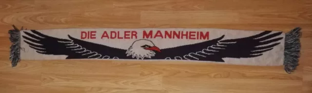 2 Sided 2002 Play Off Die Adler Mainnheim Ish Ice Hockey Scarf Bufanda Sciarpa