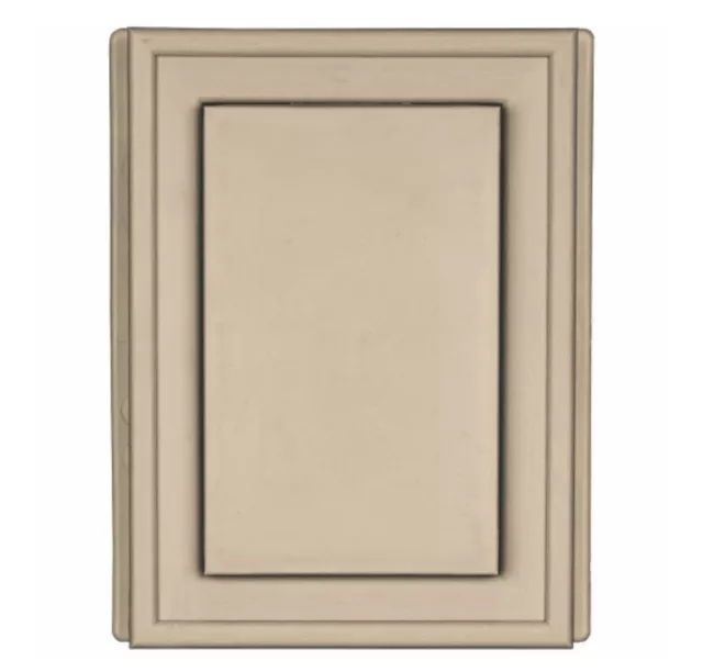 Timbre mini montaje cara sólida bloque J 6"" revestimiento de vinilo mimbre bronceado 069 MidAmerica