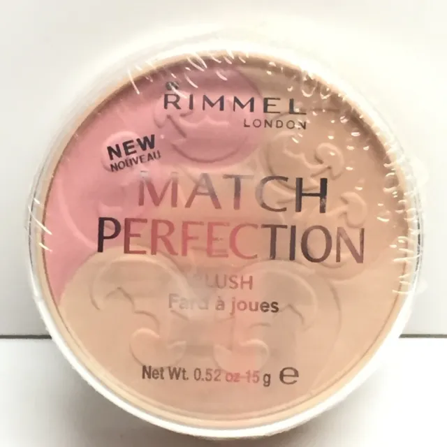 Rimmel Match Perfection Blush, 001 Light 2pack