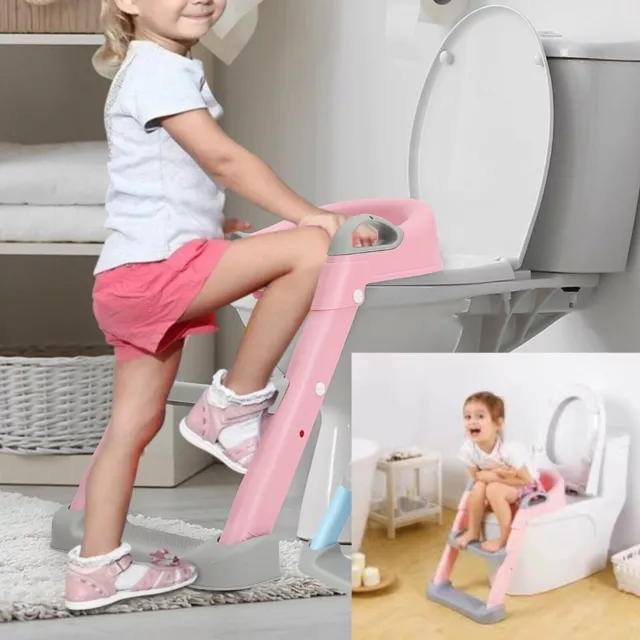 Potty Training seat Kids Toilet Training Seat with Step Ladder For Baby Toddler