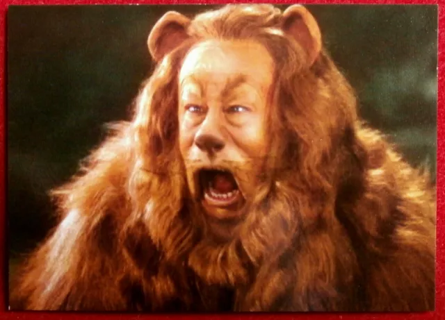 THE WIZARD OF OZ - Card #29 - ENTER THE COWARDLY LION - BREYGENT 2007