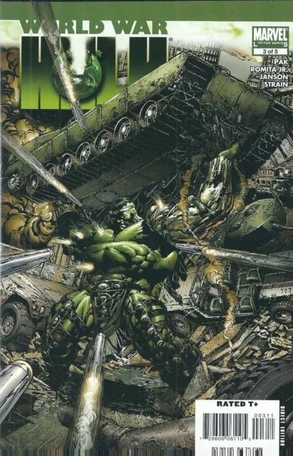 WORLD WAR HULK #3 of 5 Marvel Comics 2007 Direct Edition STOCK PHOTO VF/NM