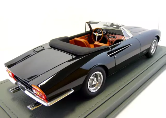 FERRARI 365 CALIFORNIA 1966  Black  Ltd 15 pcs BBR MODELS 1/18