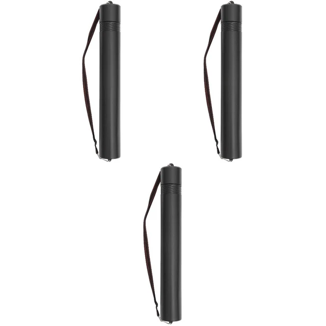 3 Pcs Poster Container Tube Poster Roll Tube Stmnt Retractable
