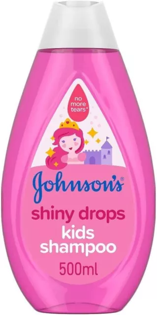 Johnsons Shiny Drops Kids Shampoo 500ml