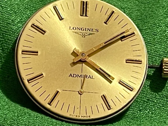 Longines admiral  movimento a car man cal 6922   completo e ben funzionante okk