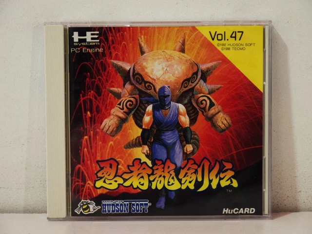 Jeu Action Aventure 1989 Jeu Vidéo Taito Ninja Warriors Pour TurboGrafx-16 (PC Engine) - Version NTSC-J, édition 1989 Jeu Rétro Pc Engine