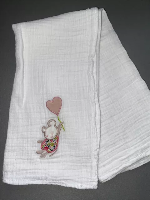 Doudou Lange myrtille Et capucine Moulin Roty