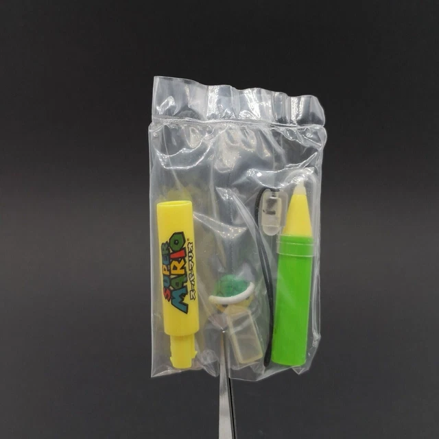 NINTENDO YUJIN DS NDS Super Mario Bros GREEN SHELL STYLUS PEN w Mini
