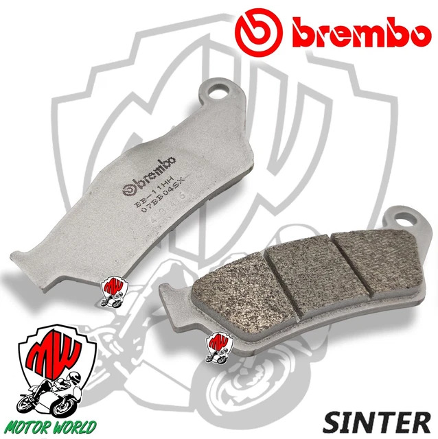 Brembo Sinter Bremsbeläge Vorne – Für KTM 125/150 EXC, SX & Mehr (1992–2020), Rot, Langlebig & Effizient