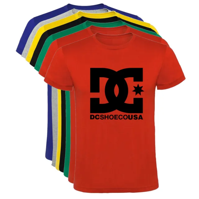 Camiseta NO OFICIAL estampado DC shoes skate deportes snow tipo D Hombre