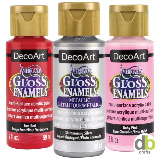 DecoArt DS21-9, American DuraClear Varnishes, 8-Ounce, DuraClear Satin  Varnish