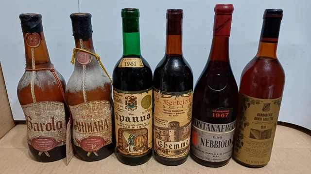 Vins De Collection Années 60 - Barolo & Chianti - Italie - Neufs (non Ouverts)