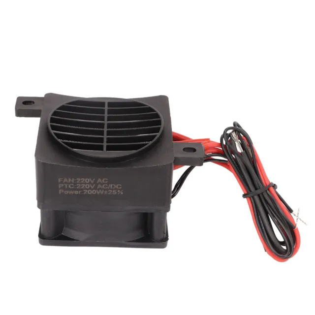 PTC CAR FAN Air Heater With 20cm Wire Constant Temperature AC220V