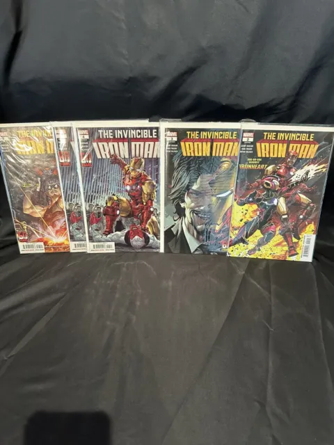 Invincible Iron Man #2, 3, 4, 7 (2023) VF/NM  Marvel Comics