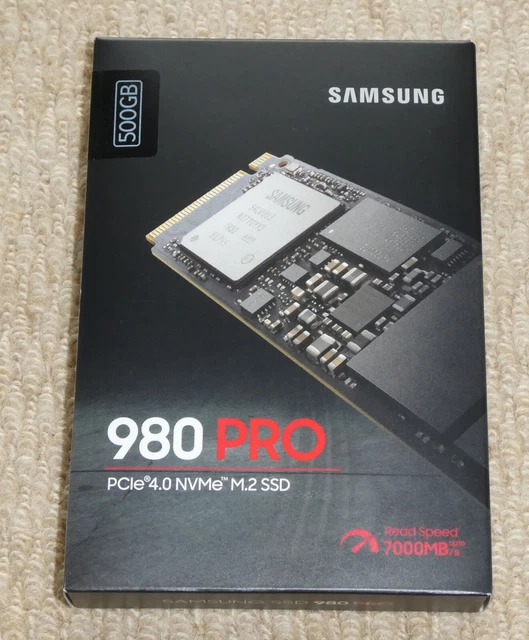 SAMSUNG 980 PRO PCIe 4.0 NVMe M.2 SSD 500gb MZV8P500BW 82.09 PicClick