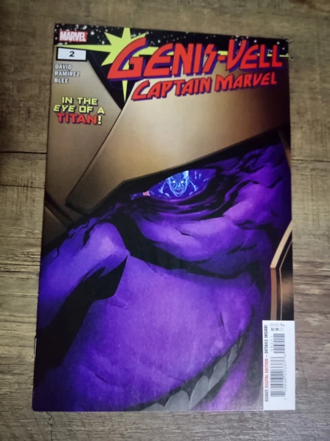 Genis-Vell Captain Marvel #2 Main Cover A Marvel Comics 2022