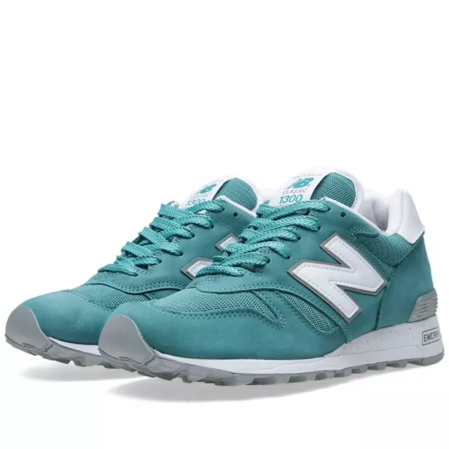 NEW BALANCE M1300NW - MADE IN THE USA TEAL & WHITE 1300 Size US 12