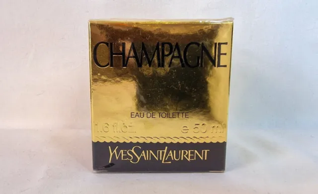 Yves Saint Laurent YSL CHAMPAGNE de París EDT 50ml 1.6 Oz Splash -Vintage