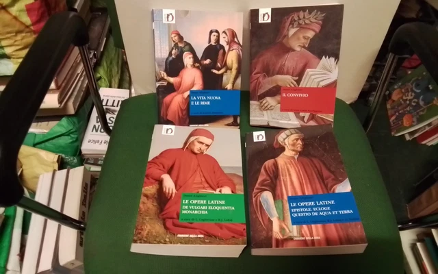 DANTE, Convivio, Vita Nuova e Rime, Opere Latine, Corriere Della Sera, 13mr26 DANTE, Convivio, Vita Nuova e Rime, Opere Latine, Corriere Della Sera, 13mr26
