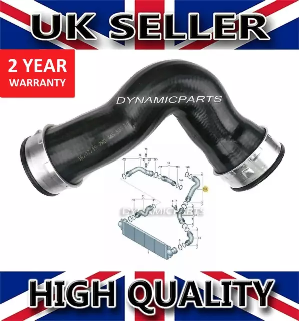 For Vw T5 Transporter 2.5 Tdi Intercooler Turbo Hose Pipe 2003-2009 7H0145980D