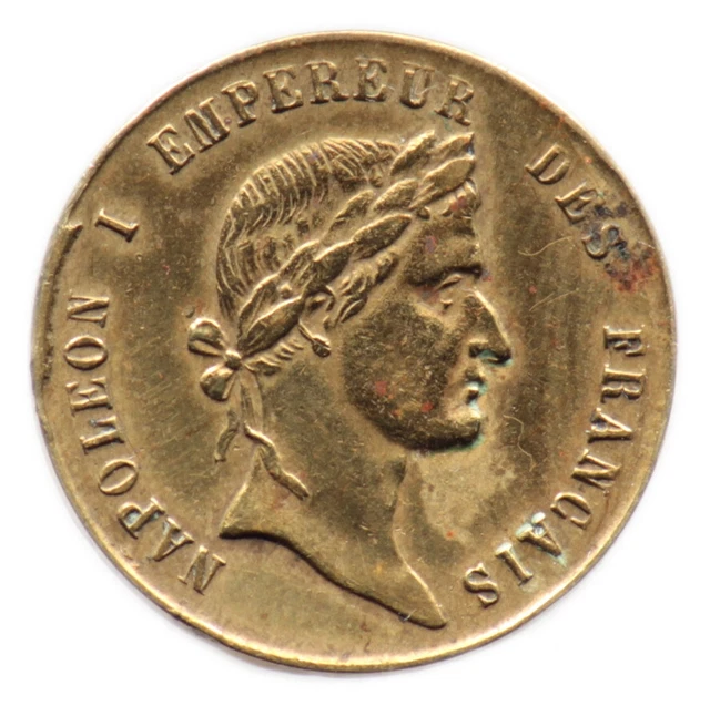 ANCIENNE BOÎTE À Couture ou Bijoux Napoléon III - Cuir et Capitonnée