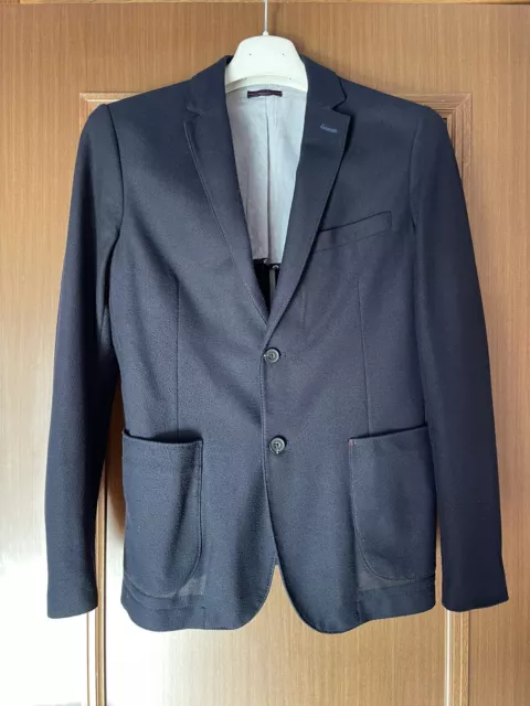 Giacca elegante uomo Zara Man blu scuro - Taglia 50