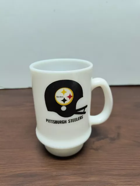 1970’s PITTSBURGH STEELERS’ Coffee Cup - Channel 11 - 11 ALIVE WIIC - Vintage