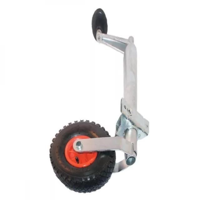 Roue jockey pour remorque/caravane - roue pneumatique 260 x 85mm - 48mm - 150kg