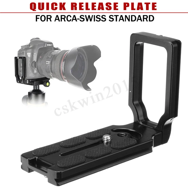 Quick Release L Plate MPU-105L*Bracket For Nikon D7200 750 5500 3300 SLR  WfJ~mj