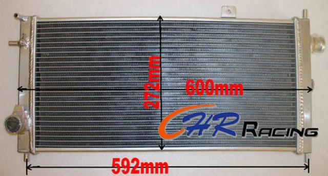 42mm Alloy Aluminum Radiator For Opel Vauxhall Nova GTE GSi 2.0 16v Turbo