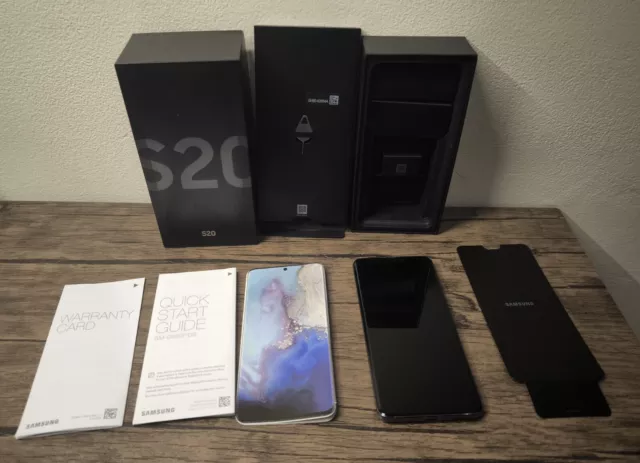 Samsung Galaxy S20 SM-G980F/DS - 128GB - Cosmic Grey SCREEN DAMAGE